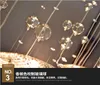 Ryba Kształt Handmade Dmuchane Szklane Żyrandol Lampa Light Nowoczesny Kryształowy Pokój dzienny Dekoracje Luksusowe Zaprojektowane Żyrandole sztuki