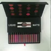 Schönheit Matt Flüssiger Lippenstift Lipgloss 16 Farben Lippenstifte Make-up Lippenstift Set Lippenset Geschenkbox8056252