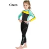 Neoprene 25mm Wetsuit Full Wetsuit Kids Long S da bagno a manica lunga ragazza Rashguard per bambini Suit immersioni per bambini039 Suit bagnato3792259