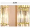 LED Customized extra Long crystal lighting 80150cm large crystal Wall lamps Villa Living Room Club el Wall sconce 2018 new
