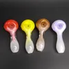 heady glass smoking pipes pyrex heady pipe Thick Spoon Pot Bowl Hand Pipe For dry herb