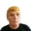 1 ADET Donald Trump Maske Milyarder Başkanlık Kostüm Cadılar Bayramı Partisi Süslemeleri Süs Için Lateks Cospaly Maske