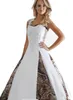 New Camo Wedding Dresses With Appliques Ball Gown Long Camouflage Wedding Party Dress Plus Size Bridal Gowns