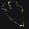 26 letters lange trui ketting choker ketting kleine liefde hart hangers voor vrouwen collier liefhebbers cadeau goud zilver A-J