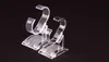 Clear Plastic Jewelry Display Holder Bracelet Ring Watch Stand Support Holder Stand Stand Holder Showcase