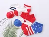 5 Pairs/Lot INS Ankle Socks Summer fox cartoon design Cute invisible socks Boys Girls Stockings Hosiery Short Socks striped Boat Sock sale