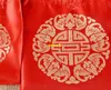 1000 sztuk / partia 10 * 14 cm 13 * 18 cm 17 * 23 cm Chiny styl czerwony szczęście sznurek torby Cukierki weselne przysługa biżuteria prezent torba