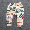 Pantalons bébé mode bébés garçons filles sarouel pantalons graffiti bas pour tout-petits pantalons leggings PP