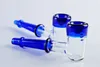 Cheap Heady Blue Glass pipa a mano in vetro sherlock tabacco da fumo SPOON pipe pipa a mano di alta qualità