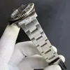 montres pour hommes AAA-couplées avec la bordure en céramique de la marque de luxe la plus originale 8215 west iron city machine en acier inoxydable avec bracelet en caoutchouc sans saphir.