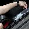 Hot 2.5m Auto Stickers Carbon Fiber Rubber Styling Door Sill Protector Goederen voor auto-accessoires