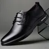 Oxford hommes chaussures formelles en cuir véritable mode chaussures décontractées hommes chaussures d'affaires zapatos de hombre italiano chaussure homme mariage sapato