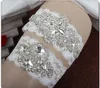 Sparky Crystal Bridal Garters Wedding Garters Real Picture Handmade spets bröllopsben Garter Billiga i stock5134298