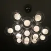 モダンなガラス石鹸のダイニングルームの天井ペンダントライトロマンチックな調査室パーラーペンダントランプレストランリビングルームペンダント照明ランプ