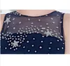 Sexy Tea Length Short Cocktail Dresses Backless Star Pattern New Formal Party Dress Women Prom Gowns9874392