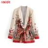 Damenanzüge Blazer Frauen Anzug Blazer Floral Designer Jacke Korea Mode 2022 Langarm Damen Weibliche Büromantel Blaser 3H48