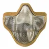 Tactisch Ghost Mesh Airsoft Masker Paintball Halfgelaatsbescherming Strike Style1527362