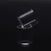 38mm High Beveled Edge Quartz Banger With Removable Quartz Insert Glass Carb Cap 10mm 14mm 18mm Male Female Nails For Glass Bongs