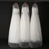 160cm 180cm Transparent Wedding Dress Dust Cover Bag Soft Tulle Garment Bags Bridal Gown Scratch Resistant Net Yarn-Bags 50pcs SN767