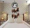 Wall Hanging Dream Catcher Oil Painting Wolf Totem Fit Home Furnishing Garden Pendant Arts Gifts 8ms ff