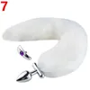 Fox Tail Anal Butt Plug Extraíble Metal Anus Bead Estimulador Masajeador Productos Sexuales Fetiche Juegos para Adultos Diversión Parejas Juguetes Para Mujeres M6576744