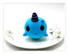 10cm Squishy Narwhal Uni Whale Squishy Slow Rising Squeeze Toy Phone Straps Charm