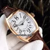 Crazy Hours zielona tarcza 8880 automatyczny męski zegarek różowe złoto koperta zielony skórzany pasek tanie nowe wysokiej jakości męskie zegarki sportowe