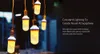 Utorch E27 LED Flamme Effet Lumière Flamme Ampoule AC 85 - 265V LED Globe Ampoule 1800K Luminosité Chaud Blanc LED Lampe Dépoli Ampoule Livraison Gratuite