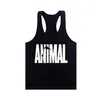 Animal Stringers Mens Canotte Camicia senza maniche, canotte Bodybuilding e Fitness Canottiere da uomo Abbigliamento da allenamento