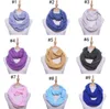 17 Colors Knitted Scarf Circle Loop Scarf Lady Wrap Scarves Thick Warmer Neck Scarf Crochet Scarves 70*35cm CCA10631 30pcs