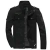 MEN JACKET JEAN MILITET PLUS 6XL Army Soldat Bomull Air Force Male Brand Clothing Spring Autumn Mens Jackets Hot Male