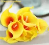 Calla Lily Bride Bouquet 34CM Long Single Artificial Flower Silk Flower 13 Colors for Wedding Anniversary Home Decoration