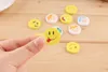 Facial expression eraser smiling face and color cartoon circle