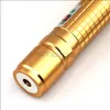 GX2A 532nm Gold Adjustable Focus Green Laser Pointer Lzser torch pen visible beam3008511