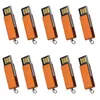 Kostenloser Versand Bulk 10PCS 32GB Mini-Schwenker-USB-2.0-Flash-Laufwerke Rotierende Stift-Laufwerke Daumenspeicher für PC MacBook USB-Speicherstick Bunt
