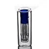 Mini Thick Blue Clear Glass 14mm Ash Catcher Smoking Pipes 18mm Ash Catcher For Glass Bongs Smoking Pipes Accessories271j4512355