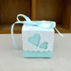 Love gift box DIY Favor Holders Creative Style Polygon Wedding Favors Boxes Candies And Sweets Gift Box With Ribbon 6 Colors Choose lin3718