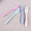 1 zestaw Gorąca Sprzedaż Przenośne Travel Cutlery Travel Fork Tableware Zestawy obiadowe Zestawy Kemping Piknik Zestaw do Dzieci Gifts