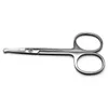 BABY SAFTEY SCISSORS. ROUND HEAD 3.5" PURE STAINLESS STEEL Nose Trimmer Hair Clipper