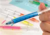 1000 pcs/lot 6 couleurs nouveau stylo à surbrillance seringue/stylo de mode vente en gros livraison gratuite SN1660
