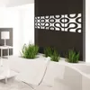 2a + 2b / zestaw 3D DIY Lustro Naklejki Naklejki Ścienne 3D Lustro Naklejka Naklejka Mozaika Dekoracje Room Nowoczesne samoprzylepne naklejki