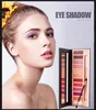 لوحات العيون الشهيرة 12Color Eyeshadow مع فرشاة مكياج لوحات ماكياج محترفة مجموعة مستحضرات التجميل