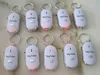 LED AntiLost Alarm Whistle Key Finder Flashing Beeping Remote Lost Keyfinder Locator Keyring Multicolor 4 colors4679980