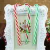 Árvore de Natal decorativa pingente de doces decorações de Natal para casa novo enfeites de natal 3 cores