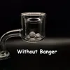 6mm 8mm Kuvars Terp Dab İnciler takın Aydınlık Yeşil Şeffaf Mavi Açık Mavi Kuvars İnciler Daire Üst Kuvars Banger Çiviler Cam Bongs