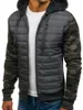 ZOGAA grande taille hommes hiver décontracté à capuche coton manteau mince veste fermeture éclair mince hommes vêtements 2018 manteaux Parka Camouflage Outwear