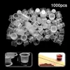 1000pcs Large Size Tattoo Ink Cups Caps Supply Professional Permanent Tattooing Accessory For Tattoo Machine Plastic Profession Colors Cup