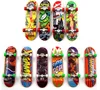 Imprimir liga profissional stand fingerboard Skate Mini dedo Skate boards caminhão Dedo Skate para Kid Toy presente das crianças
