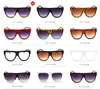 Flache Top Übergroße Quadratische Sonnenbrille Frauen Gradient 2018 Sommer Stil Klassische Frauen Sonnenbrille Große Square Eyewear UV400 GD9764