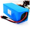 EU 미국 무료 배송 36V 10000mah 500W 높은 powercapacity 42V 18650 리튬 배터리 팩 BMS와 ebike 전기 자전거 모터 스쿠터